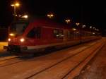 Wer am Abend von R�gen noch nach Rostock will,hat mit ...