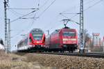 �m Kreuzungs-Bf Langendorf begegnen ...  Frank Kropp 18.03.2010