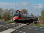 Nach Binz war am 24.April 2010 der RE 33307 unterwegs ...