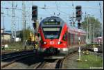 RE 9 aus Sassnitz nach Rostock am 16.05.2010 im Rostocker ...