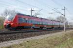 br-442-bombardier-talent-2 Auf Testfahrt zwischen Gro�wudicke und Rathenow war Heute die 442 703 unterwegs. 23.04.2010