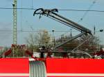 Der Stromabnehmer eines Bombardier ...  Mario Sch�rholz 24.11.2011