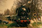 Im Fr�hjahr 2001 befuhr 50 3708 mit einem Sonderzug den ...