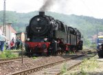 BR 95 027 und BR 50 3708 standen am 23.05.2010 ... BR 95 027 und BR 50 3708 standen am 23.05.2010 ...
