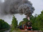 50 3610-8 mit einem Kohlezug nach Hoyerswerda in Horka am ...