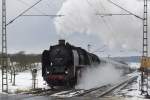 50 3501 am Bahn�bergang ...  M. Kersten 11.12.2010