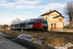 5022 027 am 22.02.2010 als R2754 nach Wr.Neustadt Hbf beim ...