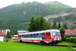 Triebwagen auf Abwegen, am 28.5.2010 befuhr der 5047 079-8 als ...