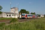 br-5047 5047 067+077 als R 5972 nach Braunau am 06.06.2010 in Gurten.
