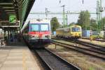 GySEV-Bf. Sopron am 13.August 2010 mit OeBB 5047 096-2 und ...