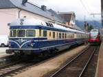 br-5145-5045 Alt und neu: B4VT 5145.01 neben eine Talent auf W�rgl Hbf am 23-8-2008.