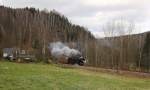 Am 28.11.09 fuhr die Eisenbahn-Nostalgie Chemnitz-Erzgebirge wieder einen Sonderzug durchs ...