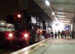 52 8177-9 mit einem Dampfsonderzug aus Brandenburg steht hier in ...