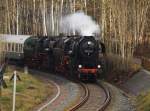 52 8047 und 52 8079 am 06.12.09 immer noch auf ... 52 8047 und 52 8079 am 06.12.09 immer noch auf ...