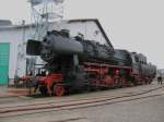 52 8047-4 am 03.04. 10 beim Wasserfassen in Kamenz (Das Gel�nde ...