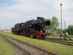 DR 52 8154-8 im Bw Weimar; 29.05.2010 ... DR 52 8154-8 im Bw Weimar; 29.05.2010 ...