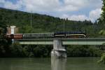 52 8055 überquert am 7.8.10 in Olten die Aare. ... 52 8055 überquert am 7.8.10 in Olten die Aare. ...