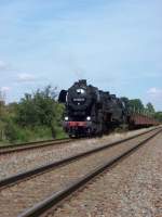 52 1360-8 & 52 8154-8 vor dem Fotog�terzug Leipzig - ...