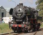 Beim Umkuppeln. 52 8053 ...  Peter Heck 08.09.2011