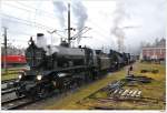 109.13, 629.01 und 52.4984 standen nach der Ankunft der Sonderzüge ... 109.13, 629.01 und 52.4984 standen nach der Ankunft der Sonderzüge ...