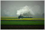 Die beiden Dampfloks 52.100 & 52.4984 fahren als SREX 16170 ...