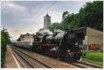 br-52 52.7612 mit SDZ R19630 von M�dling nach Spitz/Donau; hier in Greifenstein-Altenberg, 19.6.2010.