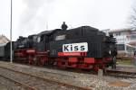 Schlepptenderlok 58 311 der Ulmer Eisenbahnfreunden(Baujahr 1921) am 08.11.09 im ...
