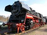 BR 58 Die nicht betriebsf�hige Reko-Achtundf�nfzig 58 3047 am 27.03.2010 zu Gast in Leipzig Plagwitz