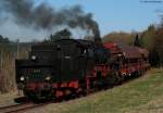 58 311 der UEF mit dem Fotog�terzug (Ulmen-Gerolstein) in ...