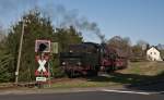 58 311 mit einem Fotog�terzug am 6. April 2010 in ...