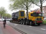 Unsere 662 auf die Tiefladeanh�nger in Rotterdam. Die Reise nach ...