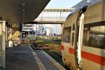 Der auf den Namen Wehrheim (Tz 5510) getaufte ICE-TD wartet ...