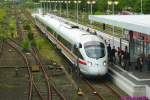 DB 605 (Diesel-ICE) auf der Vogelfluglinie 05: 05.06.2009, 19.05 Uhr, ...