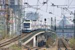 br-609-integral Ein Integral-Tipple, angef�hrt von 609 114 windet sich am 18.04.10 an der Donnersbergerbr�cke nach Bayrischzell/Lengries/Tegernsee
