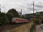 Der 610 018 und ein weiterer am 04.09.2009 unterwegs bei ...
