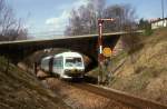 br-610-pendolino 610 504  Baiersbronn  24.04.92  ( Testfahrt )