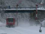 611 009-2 als RE 22307 (Rottweil-Neustadt(Schwarzw)) in D�ggingen 31.1.10  ...