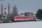 611 022-5 und 032-3 als IRE 3107 (Basel Bad Bf-Ulm ... 611 022-5 und 032-3 als IRE 3107 (Basel Bad Bf-Ulm ...