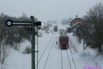 Formsignale an der KBS 727 02; 09.01.2010, 14.04 Uhr:
Zum Alltagsbetrieb ...