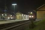 Der letzte Zug nach Norden: RE 4728 ist gerade in ...