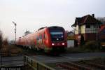 612 018 verl�sst den Bahnhof Baddekenstedt  ...