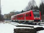 612 657 durchf�hrt in der 1. KW 2010 den Bahnhof ...
