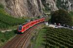 Zwei Triebwagen der Baureihe 612 vom Bw Kaiserslautern sind am ...