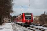612 093/593 durchf�hrt den Bf P�llwitz, an der KBS546, als ...