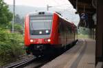 br-612-regioswinger-dbag 612 612 hier auf Dienstfahrt in Bad K�sen am 25.06.2009