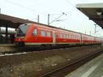 26.01.2010 Goettingen, BR 612-529, RE Goettingen - Chemnitz Hbf.  ...