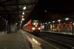 In Zittau wartet 612 133 auf die Weiterfahrt nach Dresden. ...