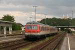 614 005/006 als Umleiter RE 32192 am 28.05.2010 in Schwandorf. ...