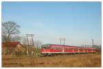 624-624 am 15.02.2002 vor M�cheberg an der Ostbahn. Eigentlich war ...