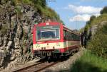 VT 43 der HzL ...  Andreas Hackenjos 16.09.2011